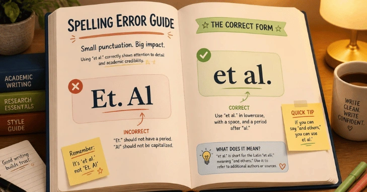 Spelling: Why “Et. Al” and “Et al. l” Are Both Wrong